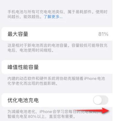 江州苹果15维修分享iPhone15充电到80%就充不进电了怎么办 