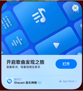 江州苹果14维修站分享iPhone14音乐识别功能使用方法 